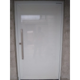 portas de alumínio branco Nova Odessa