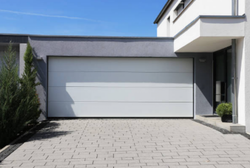 Venda de Portão de Alumínio Branco Itapecerica da Serra - Portão de Alumínio Garagem